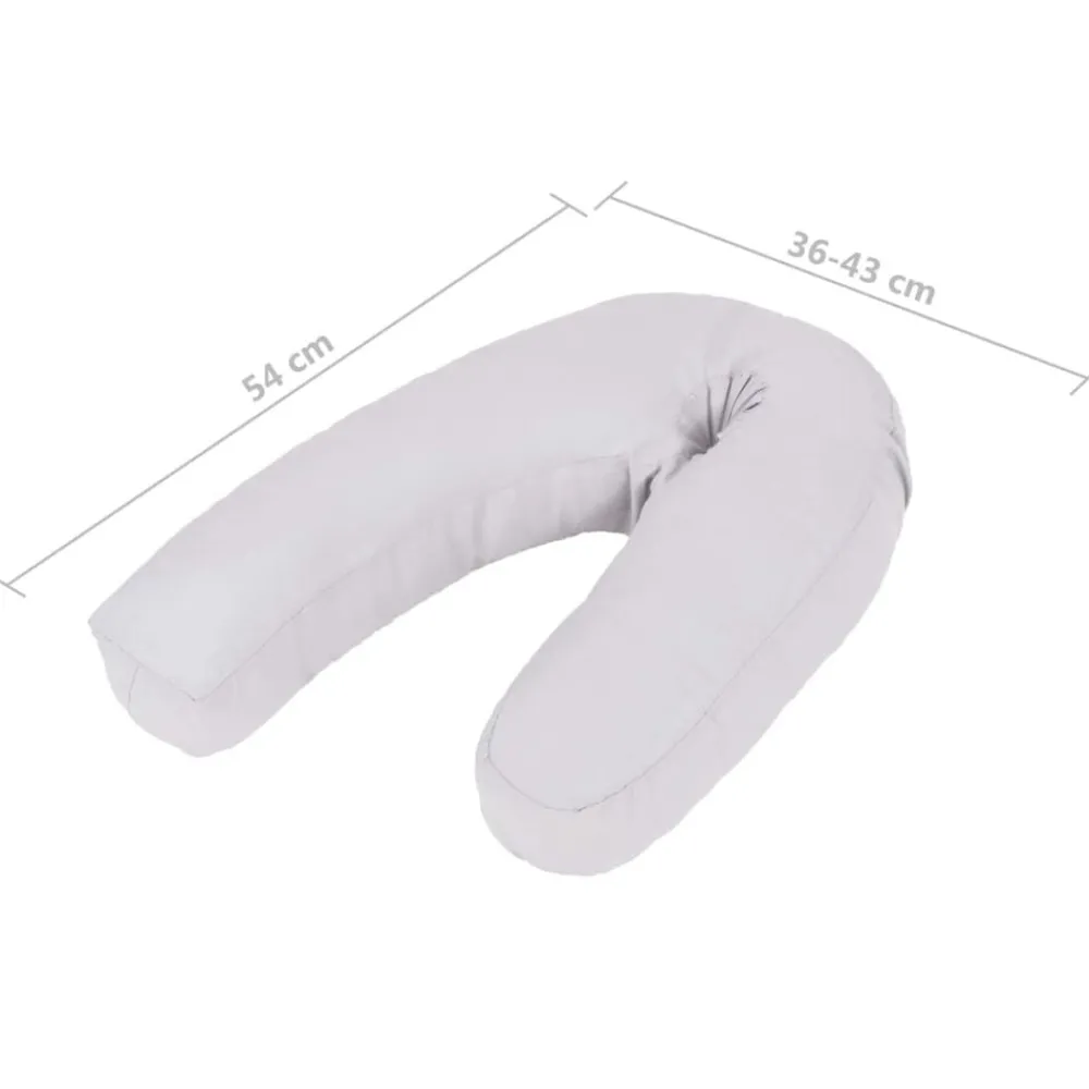 Zwangerschapskussen J-vormig 54x(36-43) cm>vidaXL Hot