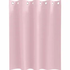 Woon- & Tuinaccessoires*vidaXL Zwart-out Gordijnen met Ringen 2 pcs 140 x 140 cm Babyroze