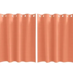 Zwart-out Gordijnen met Ringen 2 pcs 140 x 140 cm>vidaXL Discount