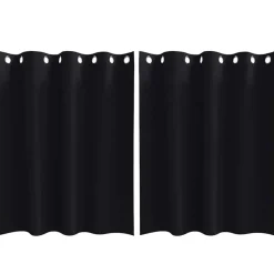 -out Gordijnen met Ringen 2 pcs 140 x 140 cm>vidaXL