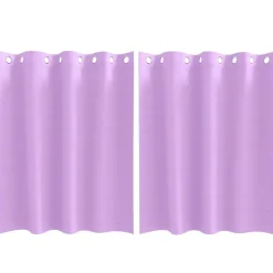 Zwart-out Gordijnen met Ringen 2 pcs 140 x 140 cm>vidaXL