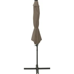 Zweefparasol met paal en LED-verlichting 300 cm>vidaXL Best