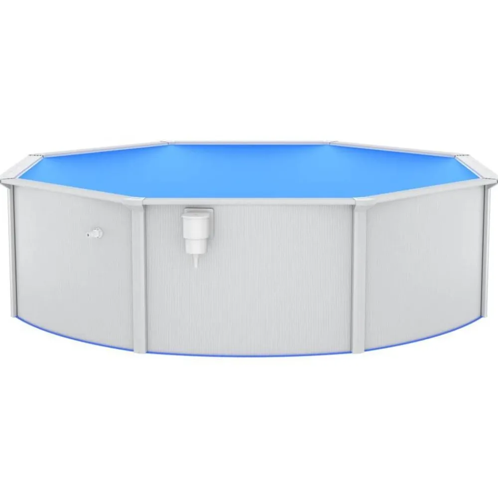 Zwembaden & Spa'S*vidaXL Zwembad met zandfilterpomp 460x120 cm