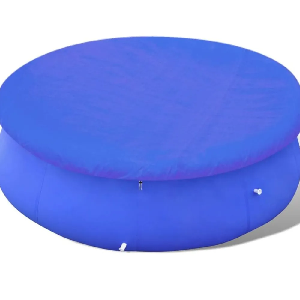 Zwembaden & Spa'S*vidaXL Zwembadafdekking PE rond 460 cm 90 g/m²