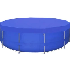 Zwembaden & Spa'S*vidaXL Zwembadafdekking PE rond 460 cm 90 g/m²
