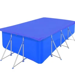 Zwembadhoes rechthoekig 90 g/m² 394x207 cm PE>vidaXL Discount