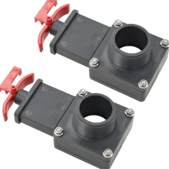 Zwembaden & Spa'S*vidaXL Zwembadklep 2 st 1,5"