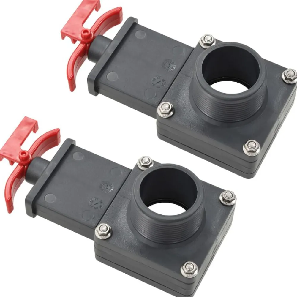 Zwembaden & Spa'S*vidaXL Zwembadklep 2 st 1,5"
