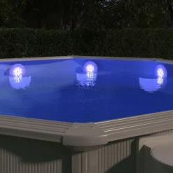 Zwembaden & Spa'S*vidaXL Zwembadlamp drijvend LED met afstandsbediening meerkleurig Multikleur