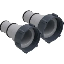 Zwembadslangadapters 2 st kunststof>vidaXL Hot