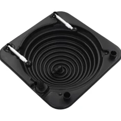 Zwembadverwarming solar 75x75x36 cm HDPE aluminium>vidaXL Outlet