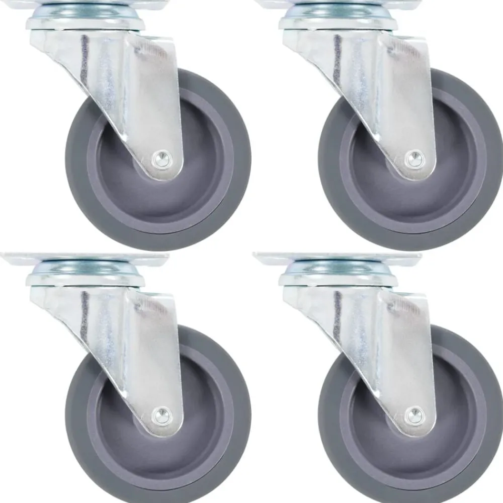 Materiaalbehandeling*vidaXL Zwenkwielen 4 st 75 mm