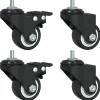 Zwenkwielen 4 stuks 35 mm ijzer zwart>vidaXL Best