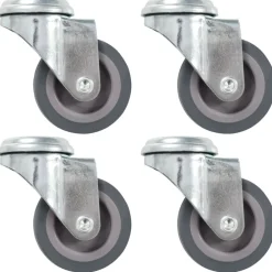 Zwenkwielen met boutgaten 4 st 50 mm>vidaXL Outlet