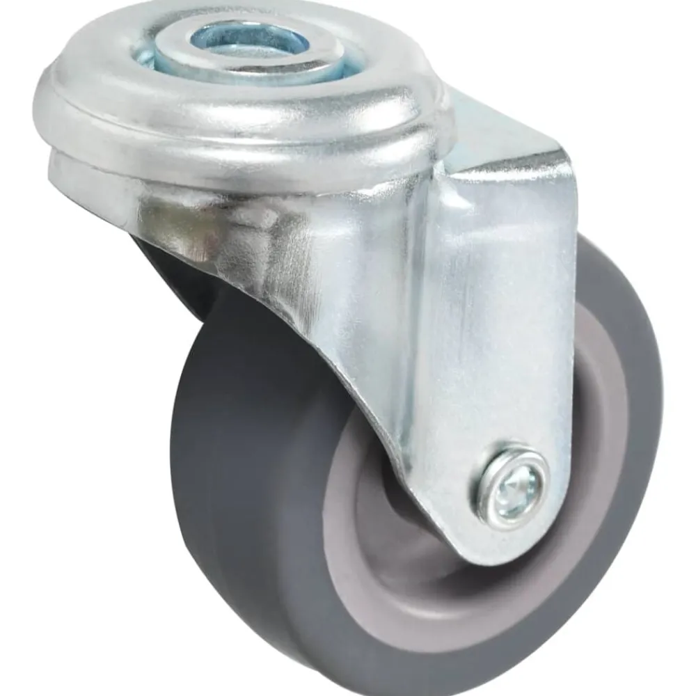 Zwenkwielen met boutgaten 4 st 50 mm>vidaXL Outlet