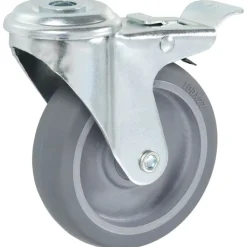 Materiaalbehandeling*vidaXL Zwenkwielen met boutgaten 4 st 100 mm