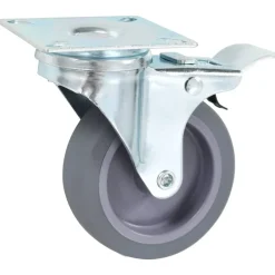 Materiaalbehandeling*vidaXL Zwenkwielen met dubbele remmen 4 st 75 mm
