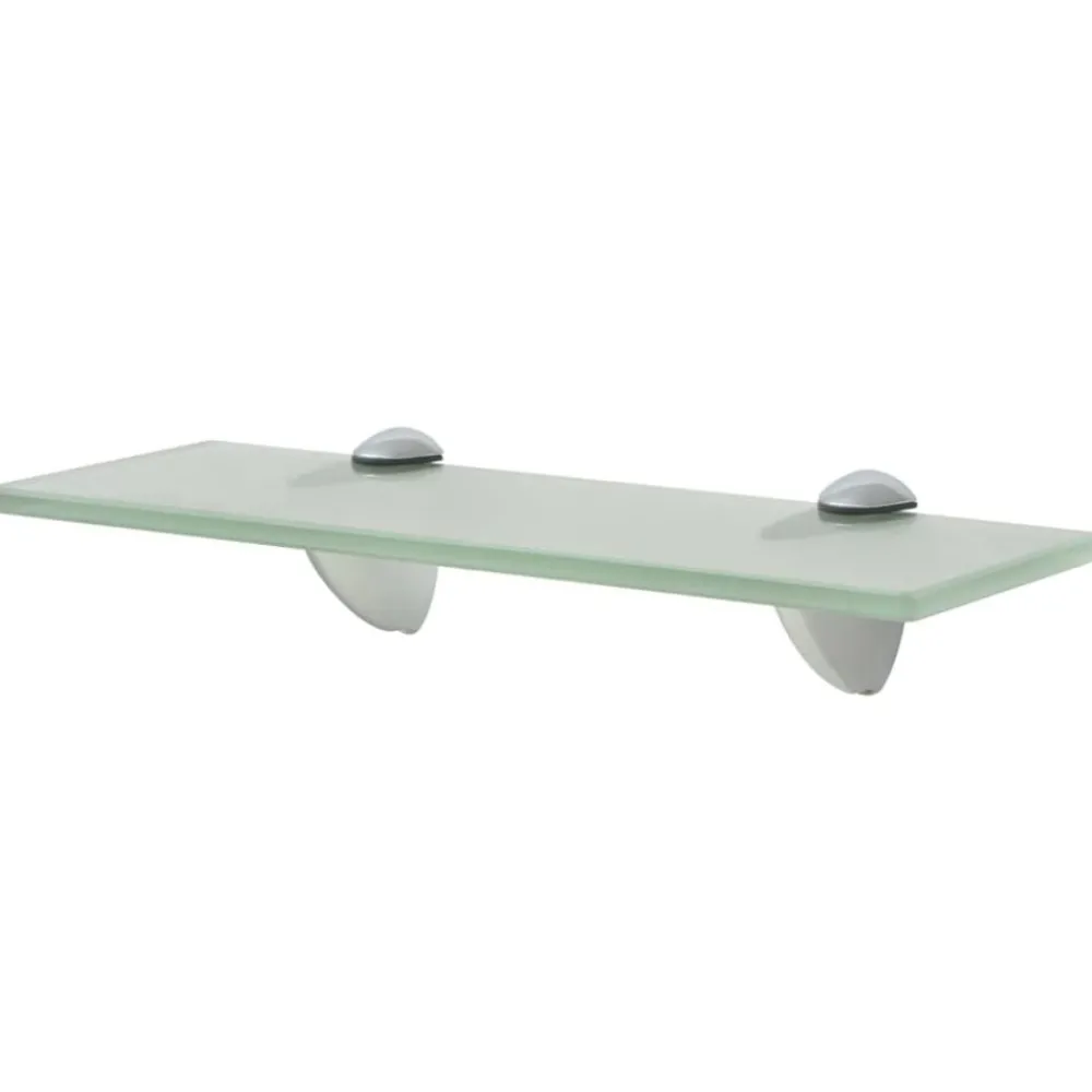 Boekenkasten & Wandplanken*vidaXL Zwevend schap 30x10 cm 8 mm glas Wit