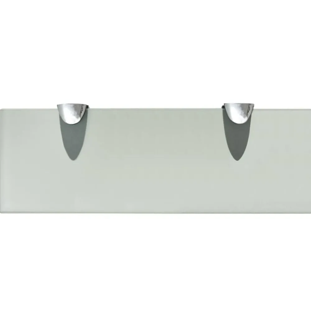 Boekenkasten & Wandplanken*vidaXL Zwevend schap 30x10 cm 8 mm glas Wit