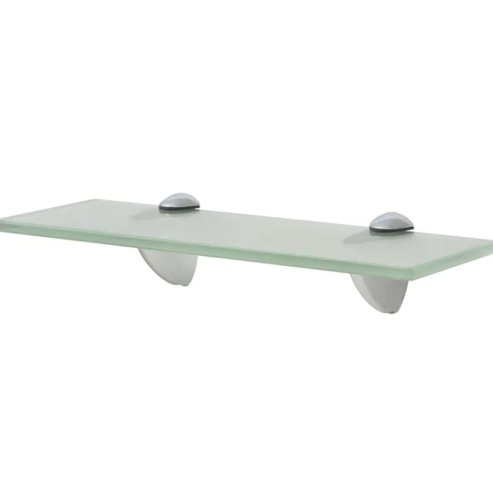 Boekenkasten & Wandplanken*vidaXL Zwevend schap 30x20 cm 8 mm glas Wit