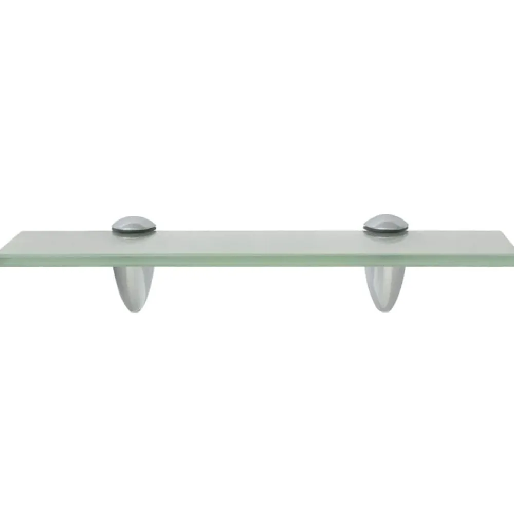 Boekenkasten & Wandplanken*vidaXL Zwevend schap 30x20 cm 8 mm glas Wit