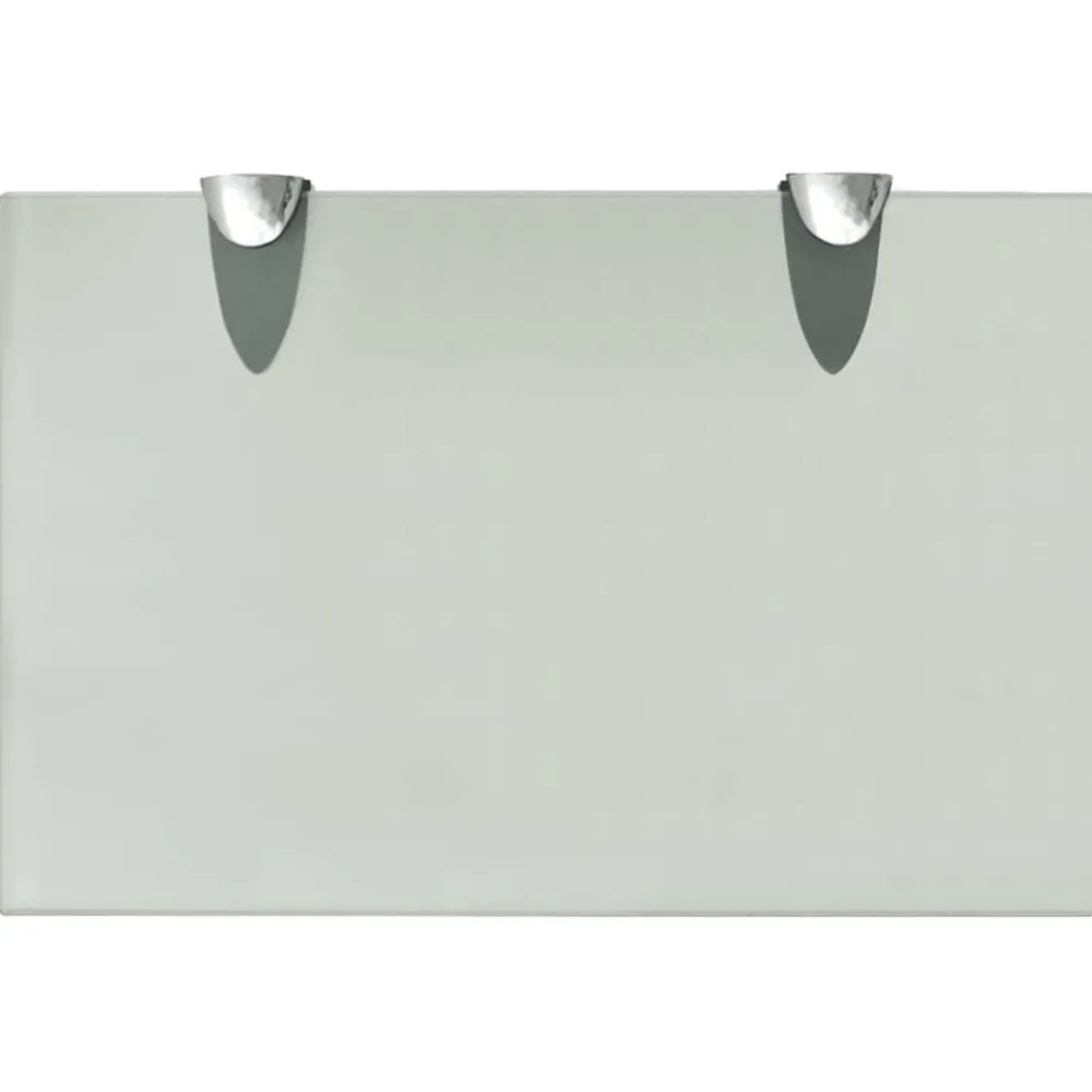 Boekenkasten & Wandplanken*vidaXL Zwevend schap 30x20 cm 8 mm glas Wit