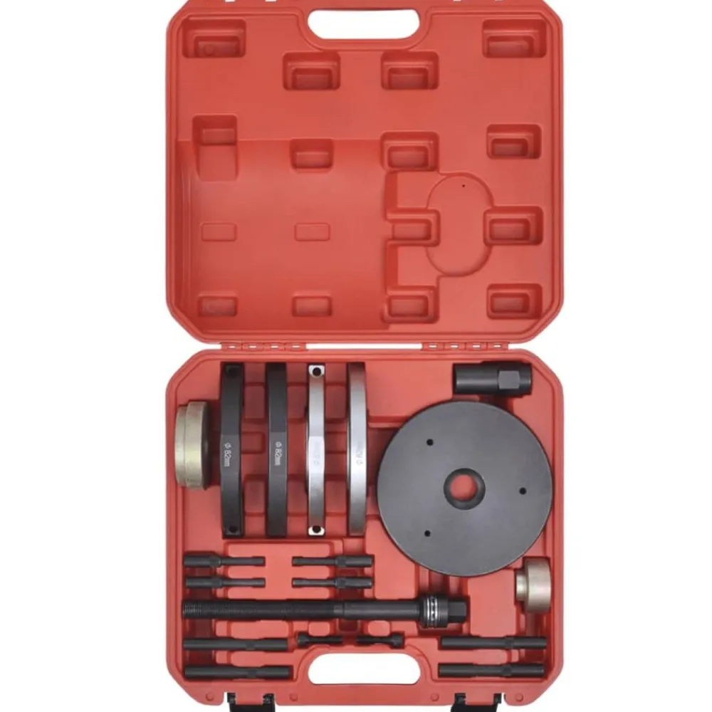 Garageuitrusting & Gereedschap*vidaXL Wielnaaflager GEN2 gereedschapset 19st 82mm voor Ford Land Rover Volvo