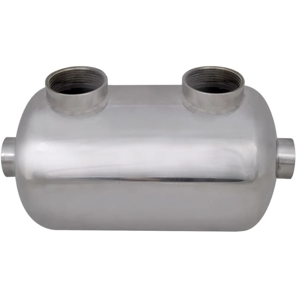 Zwembaden & Spa'S*vidaXL Zwembad warmtewisselaar 292 x 134 mm 28 kW